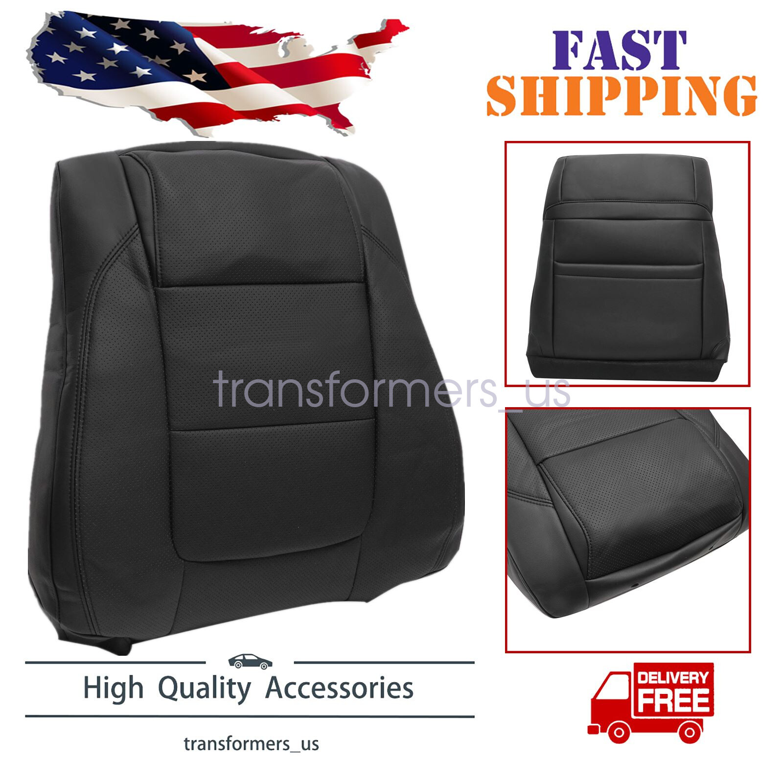 2011-2015 Ford Explorer Perforated Leather Steering Wheel Cover