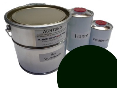 1 Liter Set 2K Autolack geeignet für Jaguar 602 British Racing Green Oldtimer k