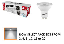 ENERGIZER GU10 LED BULBS Spot Light Lamps Warm Cool Day White Down Lights UK
