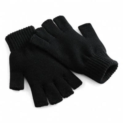 Beechfield Damen Herren Fingerless Handschuhe Fingerlos Gloves Winter