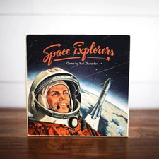 Space Explorers Board Game .. Launch historic spacecrafts