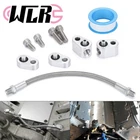 For LSX, LS1, LM7 Coolant Bypass Pipe Tube LS Steam Port Crossover Kit 1/8"NPT