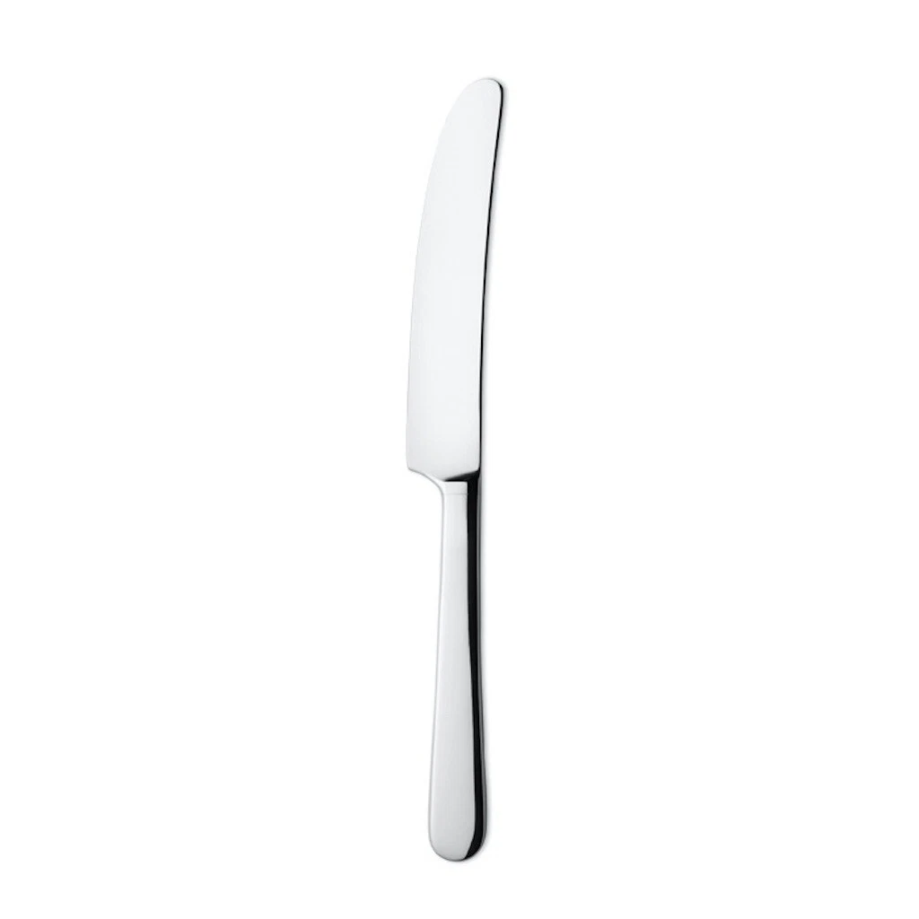 Georg Jensen. Copenhagen Cutlery - Dinner Knife, serrated 017 - Mirror Polished.