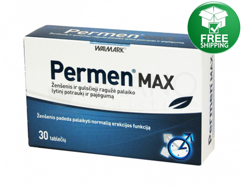 Permen Max 30 tabs, Food supplement for MEN. Sexual desire and performance