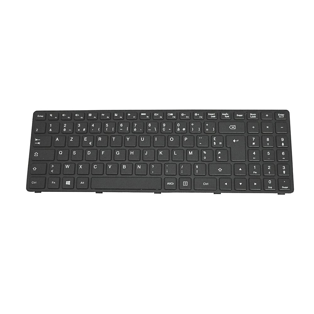Clavier Azerty Lenovo G50-50 en ABS Résistant Haute Finition Noir - 3