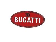Badge Emblem Fits To Vintage Bugatti Radiator Grill In Red V352-8 Badge Emblem Fits To Vintage Bugatti Radiator Grill In Red V352-8
