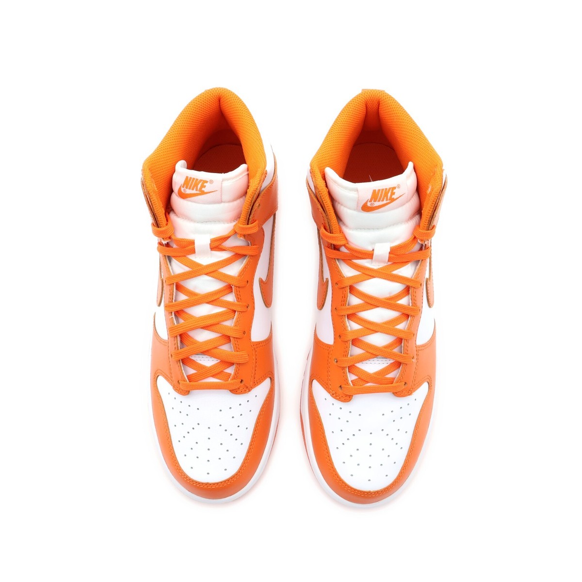 DD1399-101 Nike Dunk High Orange Blaze Syracuse White (Men's) | eBay
