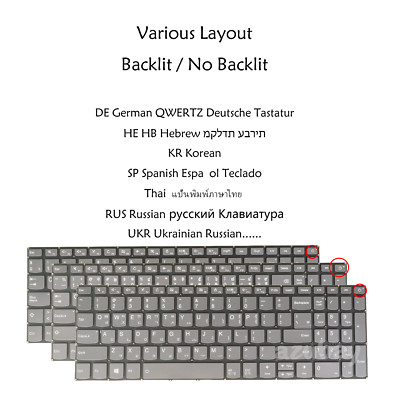 Laptop Keyboard For Lenovo IdeaPad 320-17AST 320-17IKB 320-17ISK 320E-15IKB Used