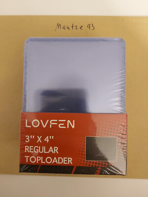 25 Stück LOVFEN Regular Toploader 3'' X 4'' für Pokemon, Magic oder Yugioh Karte