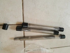 NEW LOT o 3 Semco Drill 6-Flute Reamer CBT tri flat .7253 x .717 x 1/2 x 9" OAL 
