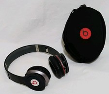 Beats By Dre Solo Monster Headphones With Case-No Audio Cable