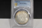 1880cc Morgan Silver Dollar PCGS Ms63 Ver Nice Coin