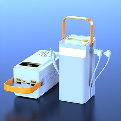 Powerbank 60000mAh 120W Batterie USB Schnellladen Batterie Ladegerät Für Handy