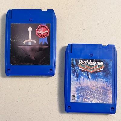 QUAD 8-Track Tape QUADRAPHONIC Lot: RICK WAKEMAN Journey To Centre, King Arthur