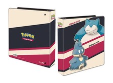 ULTRA PRO Pokemon Album grande a 3 anelli Snorlax e Munchlax