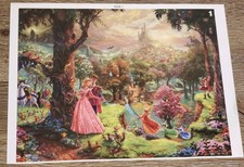 NEW Disney Thomas Kinkade: Sleeping Beauty 500 Piece Jigsaw Puzzle No Box 