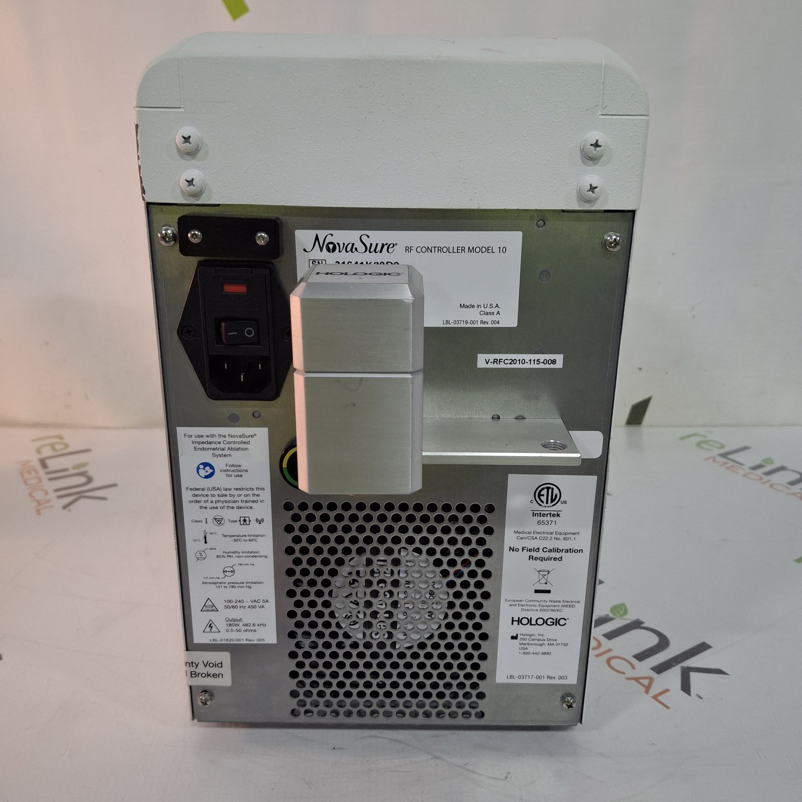 Hologic, Inc. NovaSure RFC2010-115 RF Controller