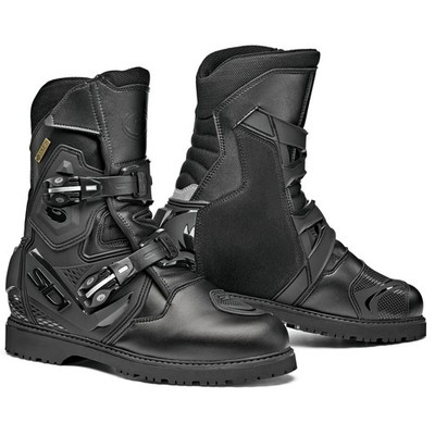Sidi Mid Adventure 2 Gore Street Motorcycle Boots Black/Black 45 NEW NO BOX