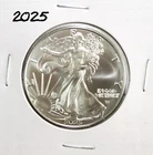 2025 American Silver Eagle 1 oz BU #SC