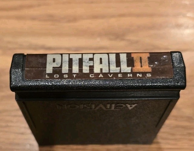 Pitfall II 2 Lost Caverns (Atari 2600, 1984) Activision Game