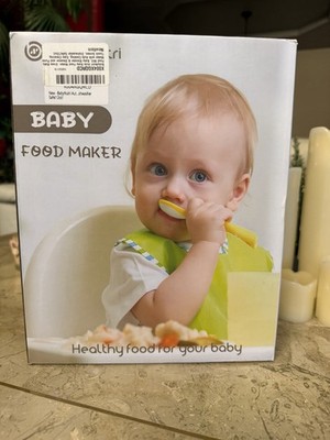 babynutri One-Step Baby Food Maker Electric Blender 275W 350ml Glass Bowl Spoons