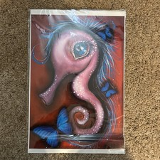 Mina by Abril Andrade Fine Art Print Big Eye Seahorse 