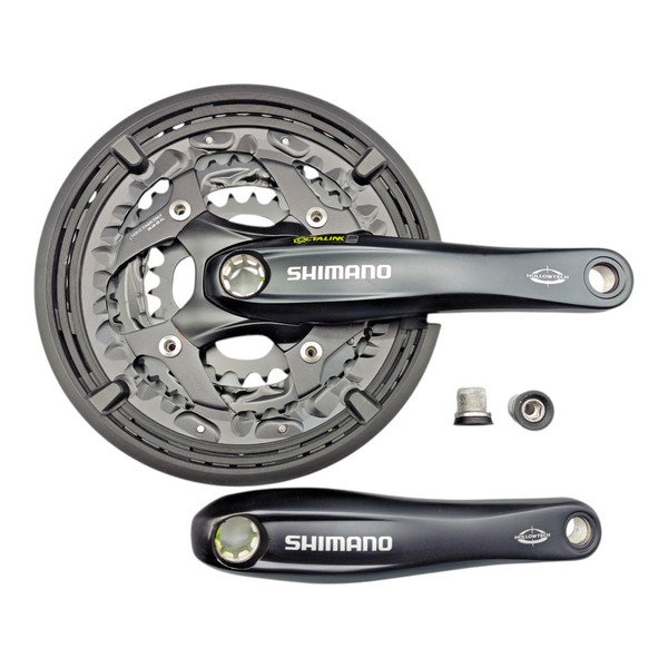 Shimano Kurbelgarnitur FC-T521 3X10 Fach 48-36-26 ZäHne 175 Mm Octalink - Neu-image