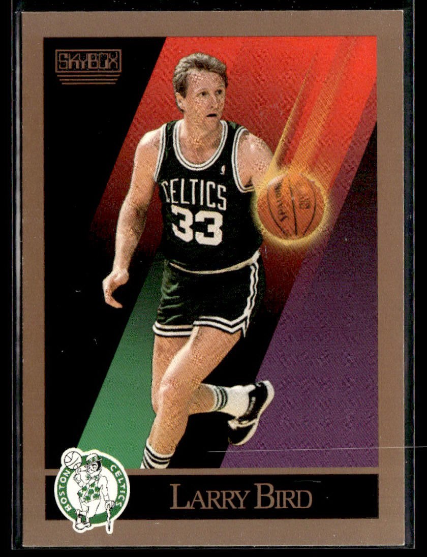 1990-91 SkyBox #14 Larry Bird Celtics Basketball Card 2802I
