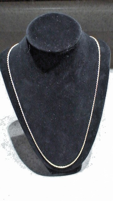 Italian Gold Plated Sterling Silver 24" Necklace - .925 Italy - 7.76 Grams