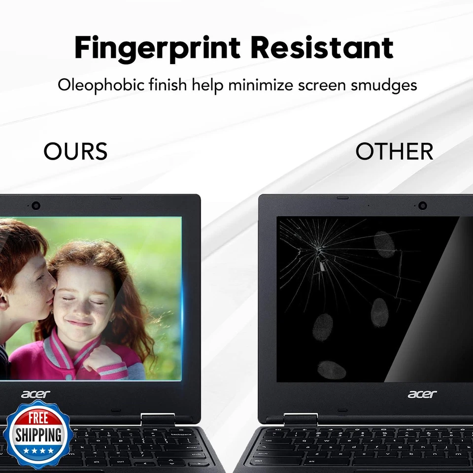 YongMai 9H Tempered Glass Screen Protector for 11.6inch Acer Chromebook 311 5 - Image 3 of 4