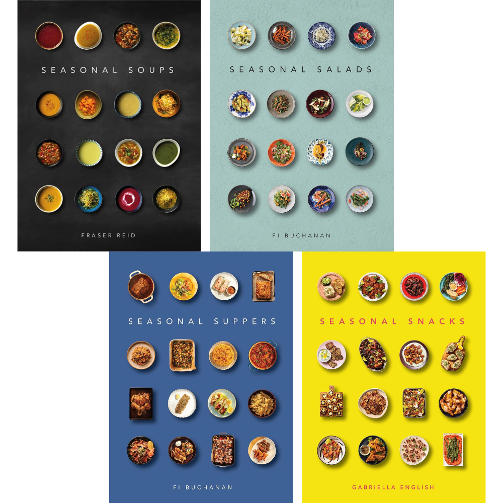 Seasonal Soups / Salads / Suppers / Snacks 4 Book Set