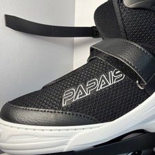 Papaison Adjustable Inline Skates Black Color Adult Size XL  7 -10.5 New W/Bag