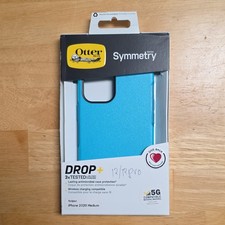 OtterBox Symmetry Series Hard Case iPhone 12 / 12 Pro 2020 Blue Antimicrobial Qi