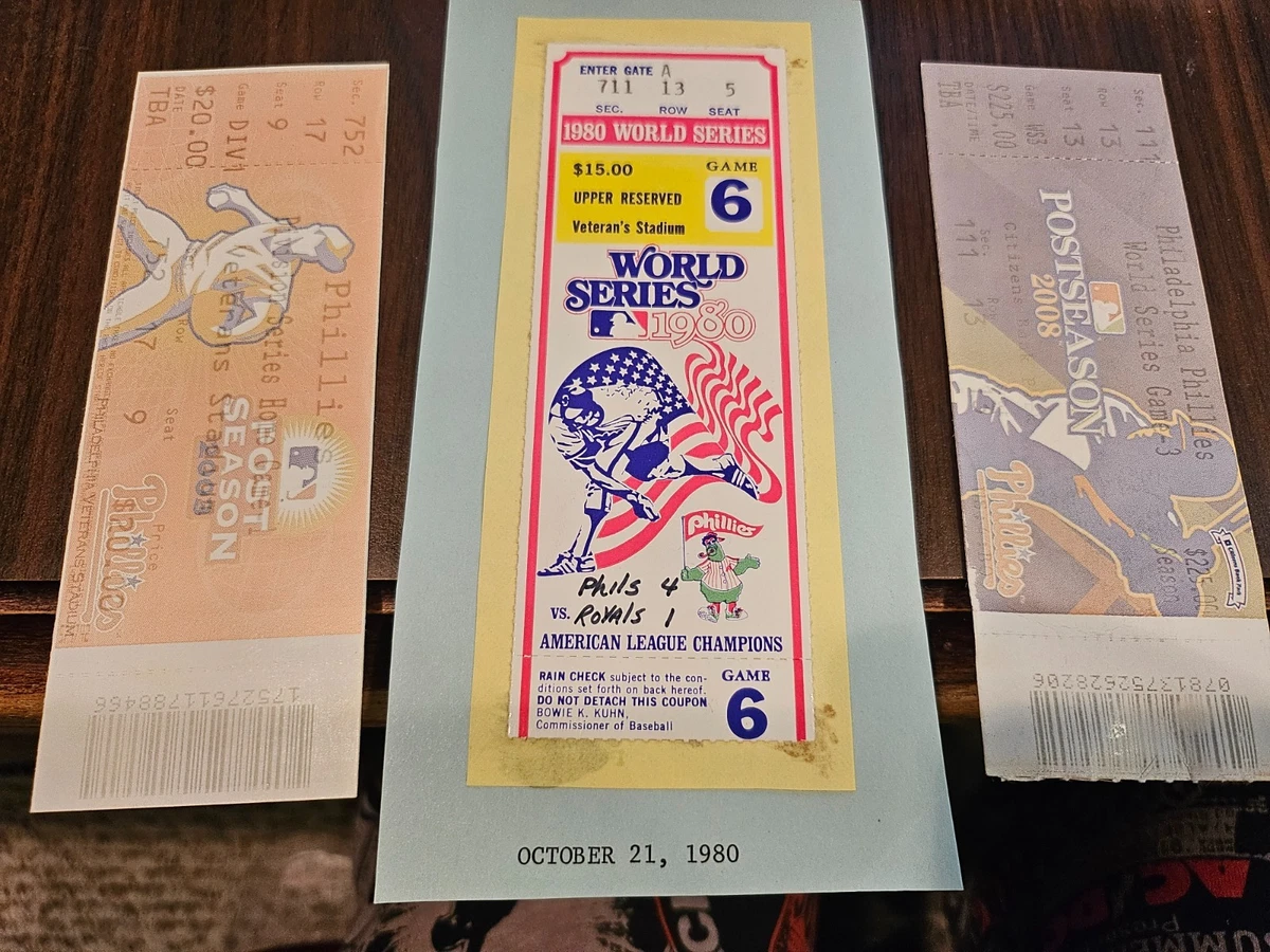 1980 Vintage Sports Ticket Stubs for sale | eBay