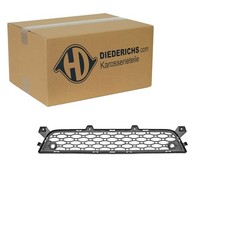 DIEDERICHS BLENDE SCHWARZ STOßSTANGE VORNE MITTE passend für VOLVO XC60 mit PDC