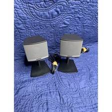 Bose Companion 3 Series I Multimedia Speakers Black Pair with Cables Satellite