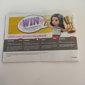 LEGO Disney: Sleeping Beauty's Royal Bedroom (41060) complete w/manual