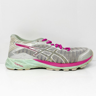Asics Womens Dynaflyte T6F8Y Gray Running Shoes Sneakers Size 7.5