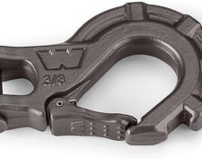 Epic 38 Steel Winch Hook 6 Ton 12000 Lb Capacity Black Forged Steel