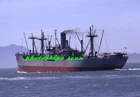 1 slide of US-flag 1945-built Victory type cargo ship DRURY VICTORY (active)