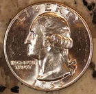 1963 P Silver Washington Quarter CHOICE BU STK (1 Coin) From OBW Rolls