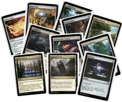 Commander Staples 11 Cards - Magic Bundle NM MTG EDH Sol Ring Arcane Signet