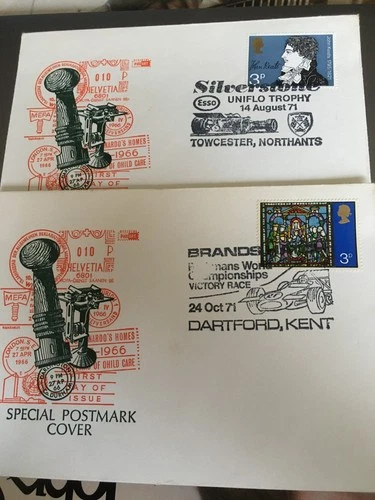GB STAMPS RARE FIRST DAY COVER  1971 MOTOR RACING