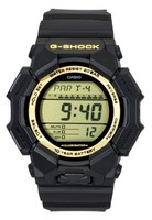Casio G-Shock Quartz Sport Gold Zifferblatt GD-010GB-1A9 200M Herrenuhr