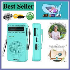Compact J-166 Battery Powered Radio - Classic Design with Excellent Reception