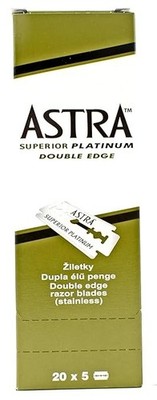 Astra Rasierklingen, hergestellt in Russland, 100 Stück
