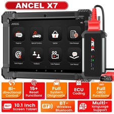 ANCEL OBD2 X7 Bidirectional All System Scanner Code Reader Injector Coding Tool