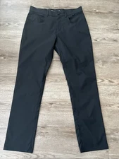 Travis Matthew Open To Close Tech Chino Pants Black Five Pocket Mens 30x30