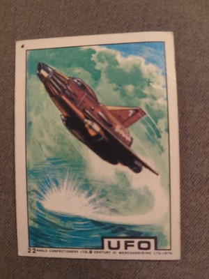 UFO - Karte #22 - Sky 1 - Gerry Anderson - Anglo 1970 Vintage 1970 TV Serie