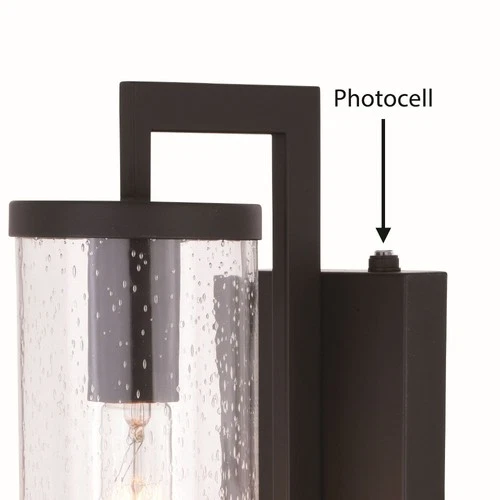 Morgan Park 1-Light Outdoor Wall Sconce in Contemporary and Cylinder Style 16 - Picture 6 of 9